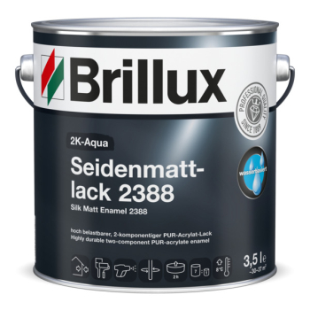 Brillux 2K-Aqua Seidenmattlack 2388 03.50 LTR
